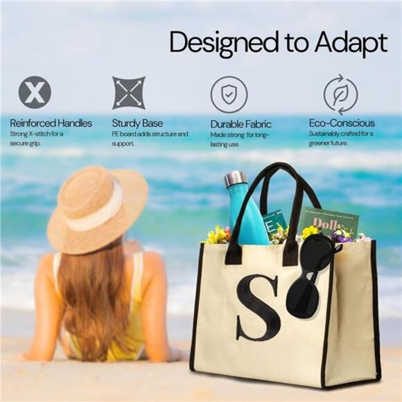 Tote Bag for Women S - Natural - Picture 4 of 6